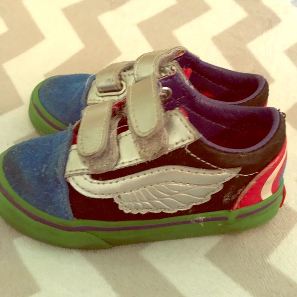 vans superhero shoes